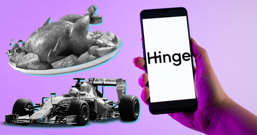 Rôtis du dimanche et F1 – les mots les plus drôles que les gens cachent sur Hinge