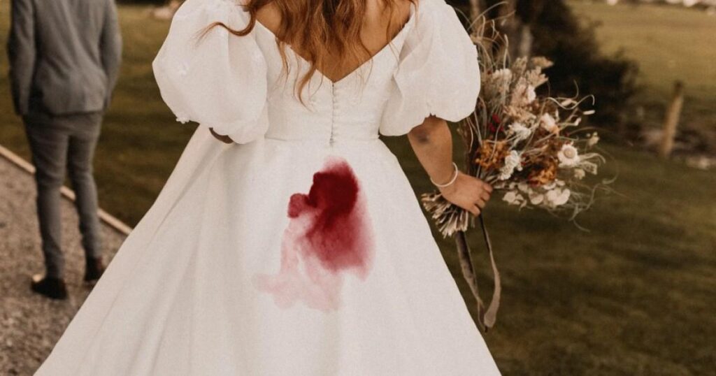 Un verre de vin rouge a gâché mon jour de mariage