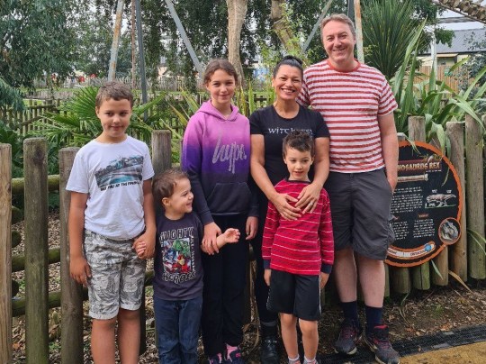 Les sorts ont aidé à créer la famille parfaite d'Inbaal (Photo : Inbaal Honigman)