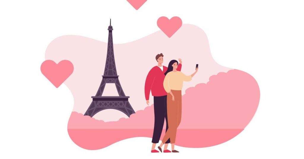 Le voyage de mon copain à Paris avec son « ami » a l'air étrangement romantique