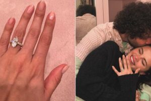 Selena Gomez et Benny Blanco sont fiancés alors que la chanteuse arbore une énorme bague en diamant