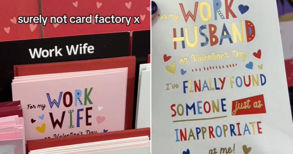 La carte de la Saint-Valentin «effrayante» et «bizarre» étimule la fureur avec les acheteurs