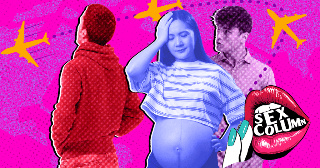 Je suis enceinte et mon petit ami est excité - mais j'ai envie de mon ex longue distance