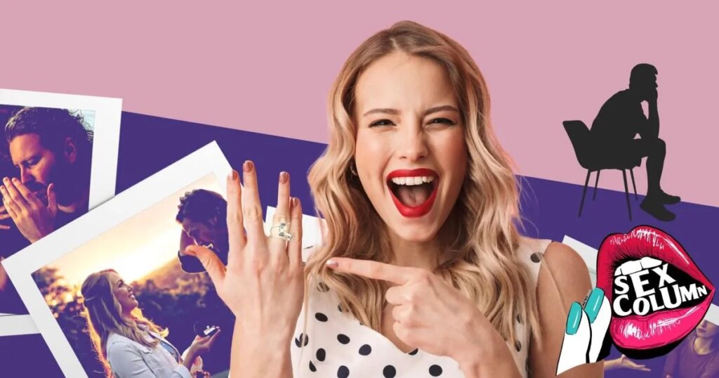 Elle m'a proposé la Saint-Valentin dernière – je me sentais tellement mal que j'ai dû dire oui