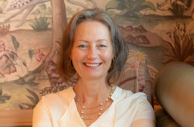 Eve Stanway sourit