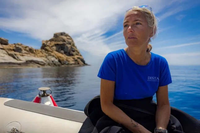 DOSSIER – Cette photo non datée publiée par Greenpeace Italia le vendredi 15 mai 2026 montre Monica Montefalcone, l’une des cinq plongeuses italiennes décédées près d’Alimathaa, dans l’archipel des Maldives, alors qu’elle explorait une grotte sous-marine. (Greenpeace via AP, Ho)