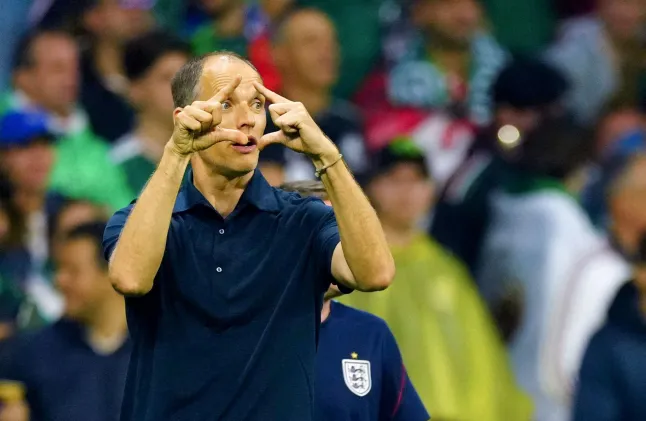 Thomas Tuchel lors du match Angleterre-Mexique lors de la Coupe du monde 2026.