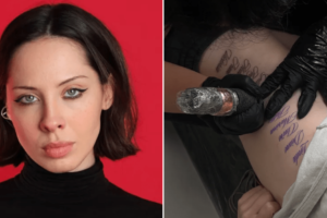 Une comédienne révèle un tatouage sauvage honorant 15 hommes avec qui elle a couché – et leurs mères