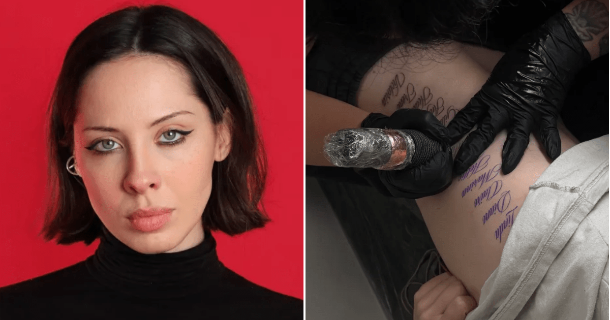 Une comédienne révèle un tatouage sauvage honorant 15 hommes avec qui elle a couché – et leurs mères
