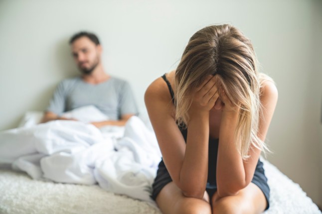 un couple se dispute